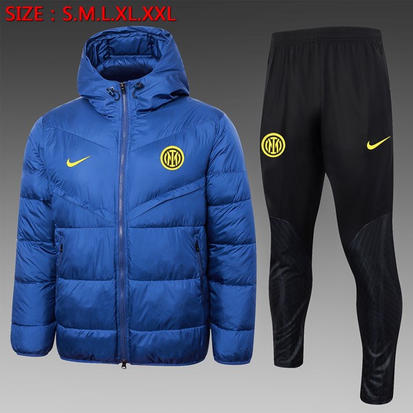 Abrigo Plumón Inter Milan Conjunto Completo 2024/25 Azul